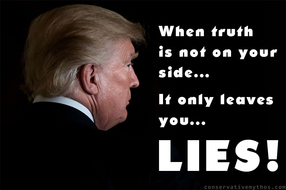 When Truth is not on your side... it only leaves LIES!